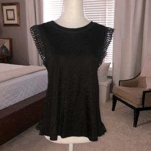 NWT Black Sleeveless Shirt